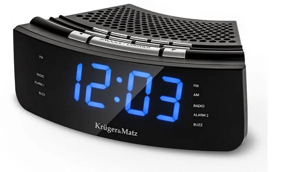 Radiobudzik Kruger & Matz KM0813 Czarny