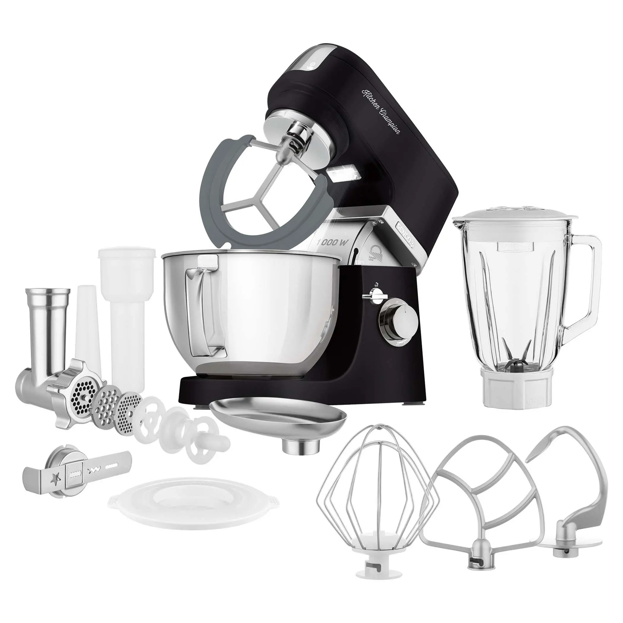 Robot planetarny Sencor STM 6359BK 1000W Maszynka do mielenia Blender kielichowy