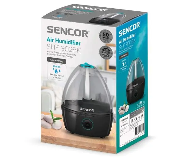 Sencor SHF 902BK 0,9l 18m2