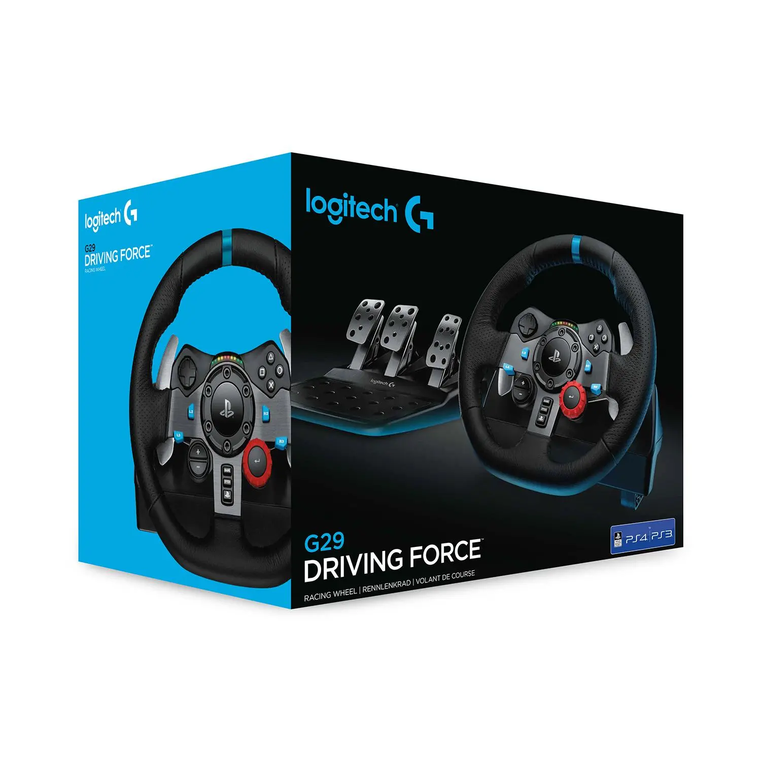 Logitech G29 Racing Wheel z pedałami do PS5, PS4, PS3.PC + Driving