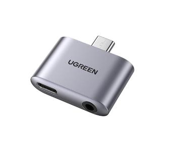 Adapter UGREEN CM231 USB-C do USB-C, jack 3,5mm