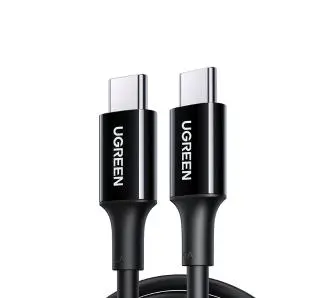 Kabel UGREEN USB-C do USB-C US300 100W 5A 1m Czarny