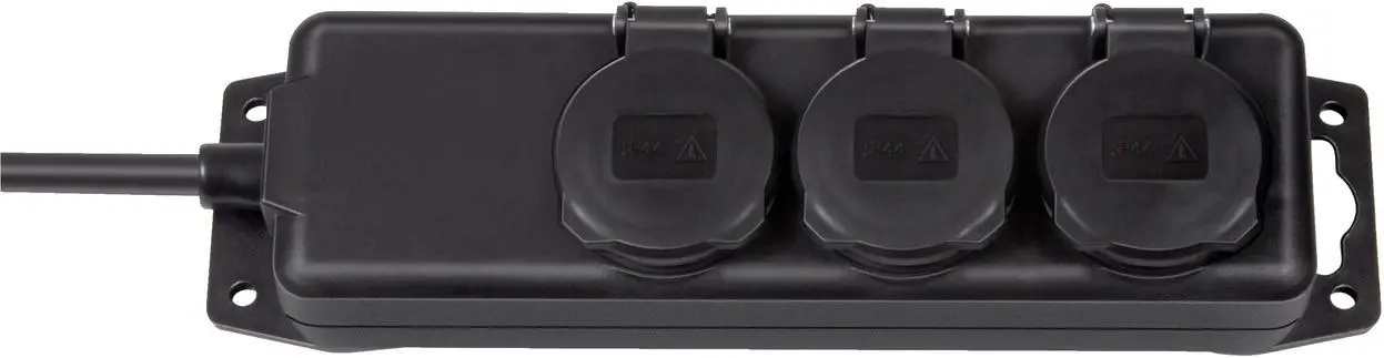 Przedłużacz Brennenstuhl 1159934 3 gniazda 2m Czarny