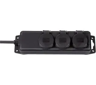 Brennenstuhl 1159934 3 gniazda 2m Czarny