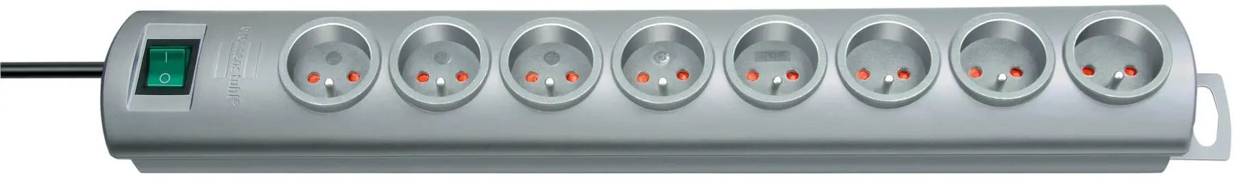 Listwa Brennenstuhl Primera-Line 1153394028 8 gniazd 2m Srebrny