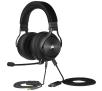 Słuchawki bezprzewodowe z mikrofonem Corsair VIRTUOSO RGB WIRELESS XT High-Fidelity Gaming Headset CA-9011188-EU Nauszne Czarny