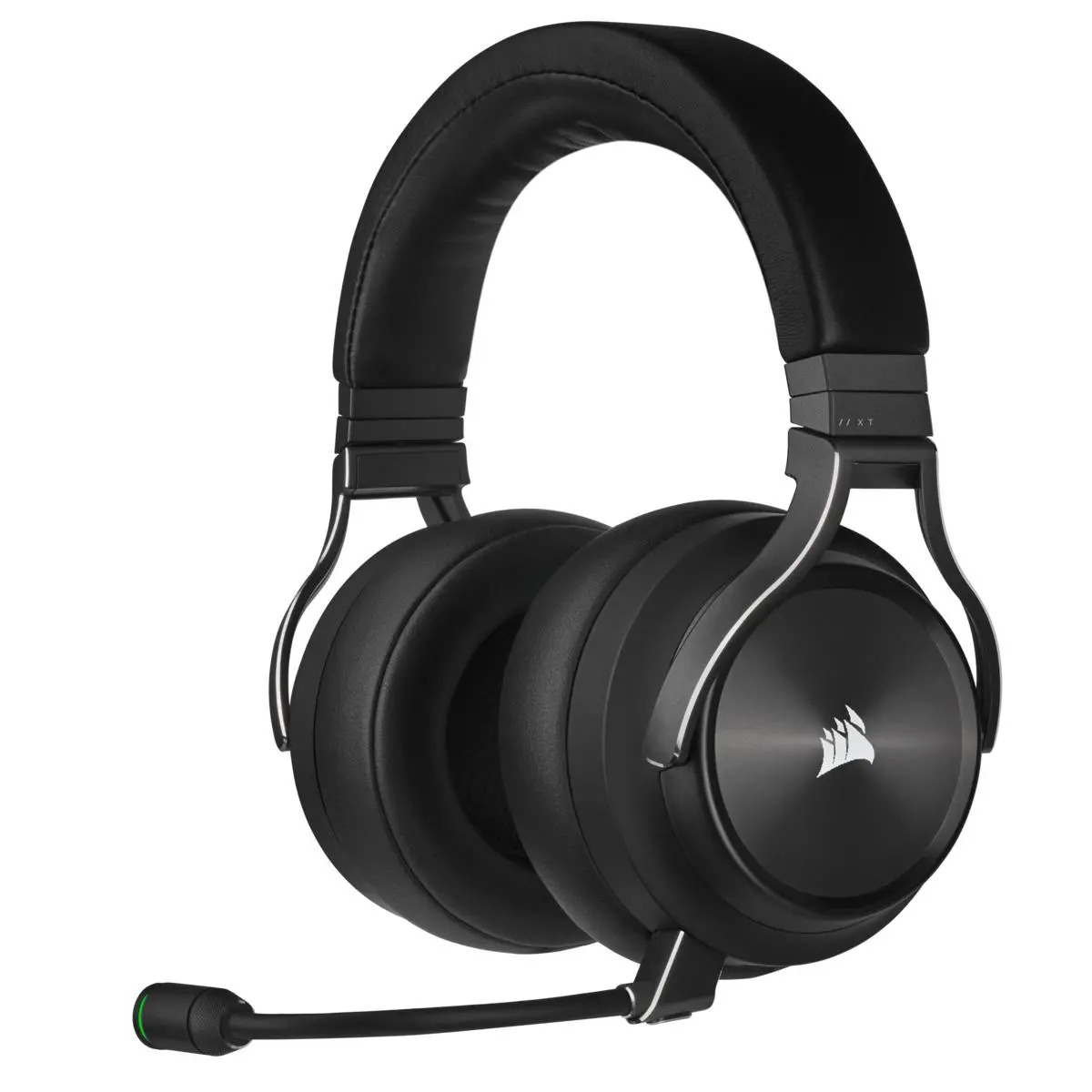 Słuchawki bezprzewodowe z mikrofonem Corsair VIRTUOSO RGB WIRELESS XT High-Fidelity Gaming Headset CA-9011188-EU Nauszne Czarny