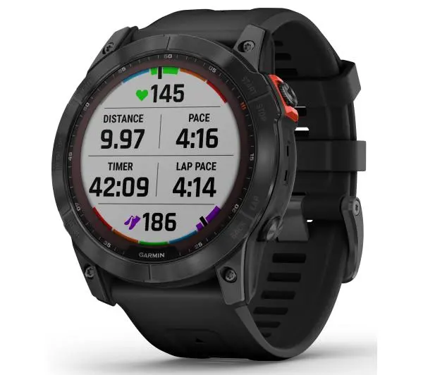 Smartwatch Garmin Fenix 7X Solar 51mm GPS Czarny