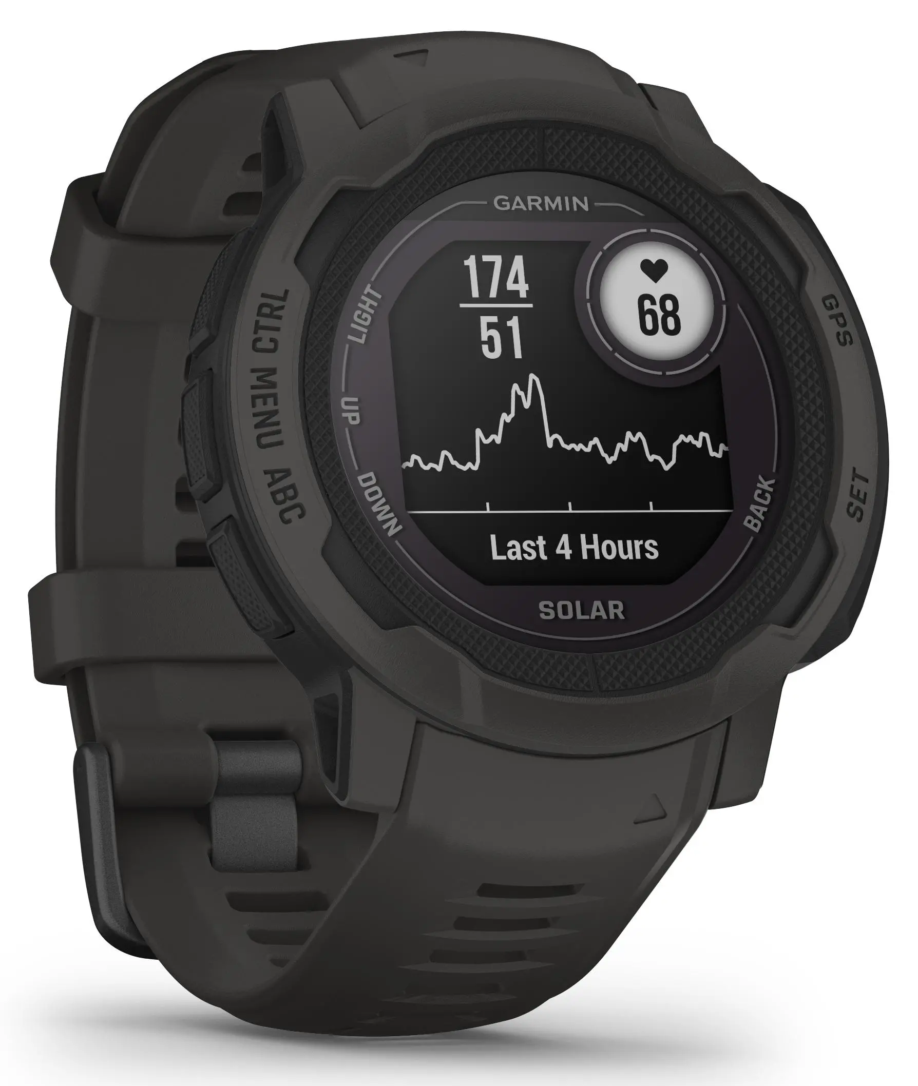 Garmin Instinct 2 Solar Tactical 45mm GPS Czarny