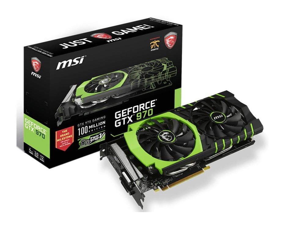 PCパーツ MSI  GeForce GTX970 Gaming 4G MSI GeForce GTX 970 GAMING 4G Karta graficzna PC Części