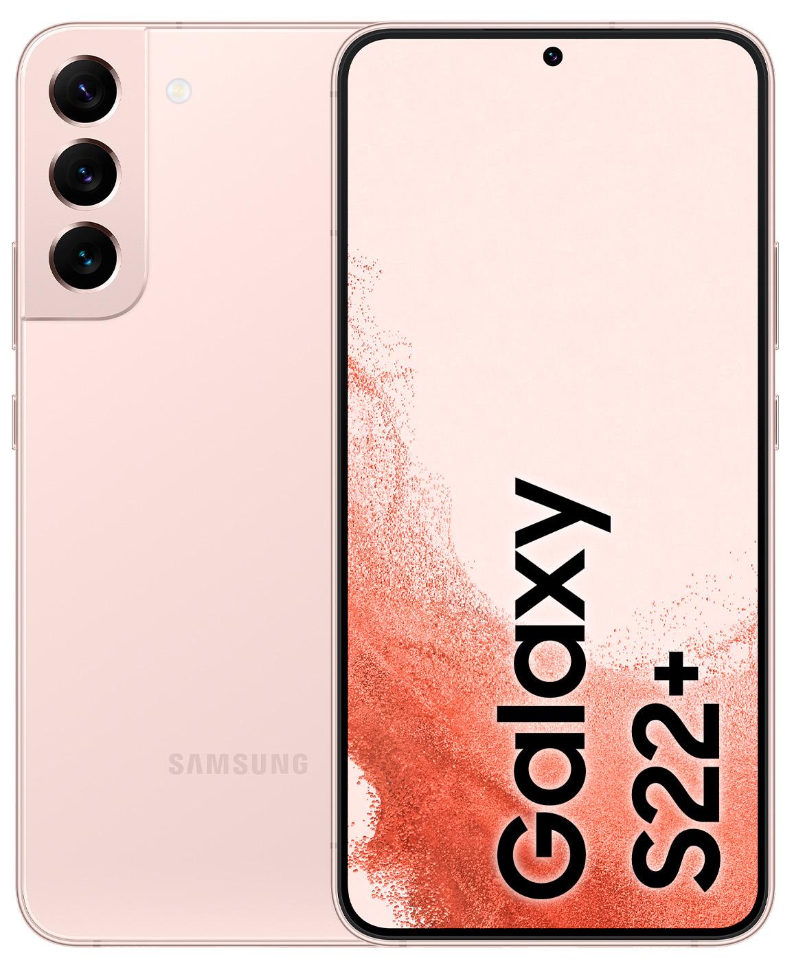 Smartfon Samsung Galaxy S22+ 8/256GB - 6,6" - 50 Mpix - różowe złoto