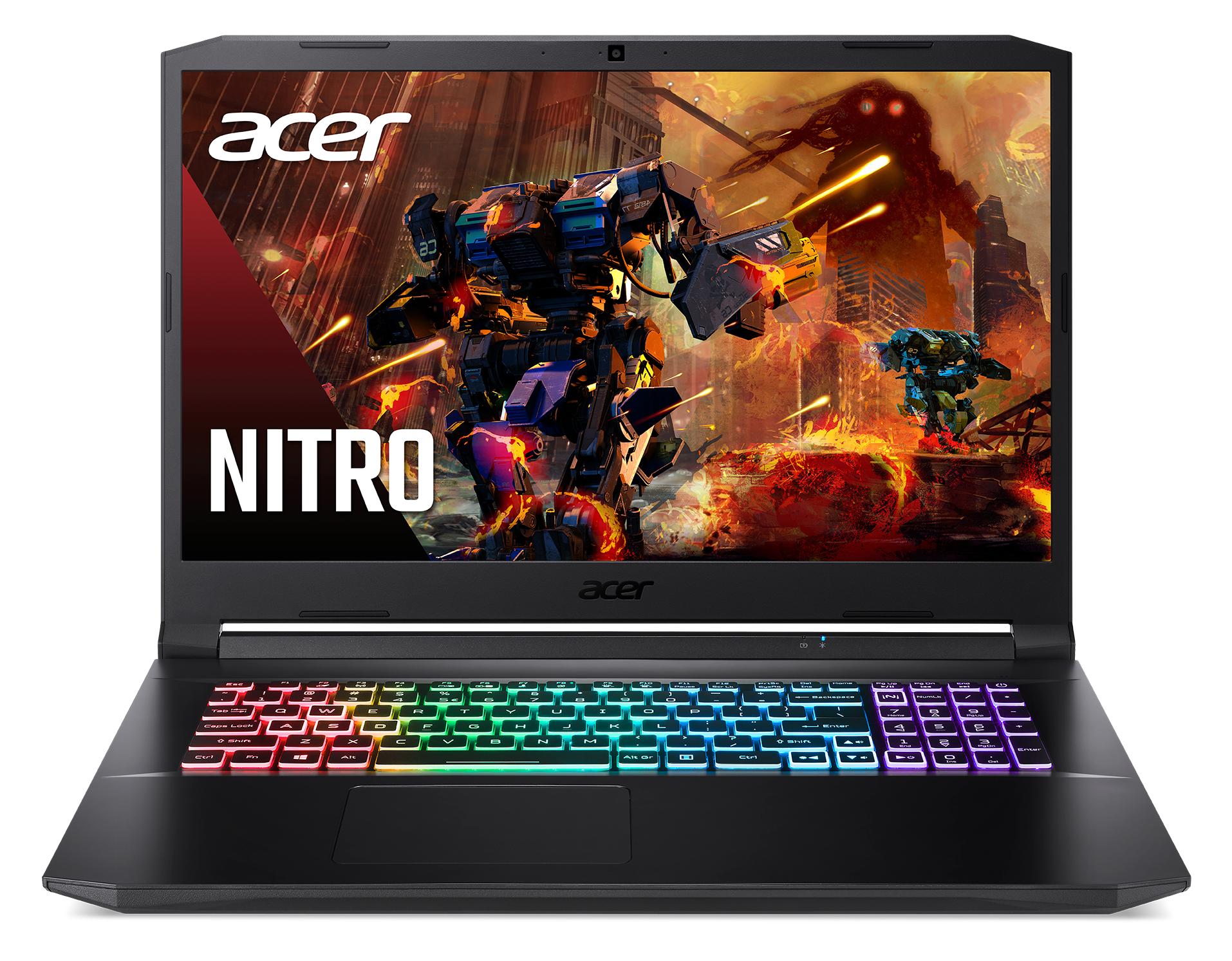 Laptop gamingowy Acer Nitro 5 AN517-54-78PL 17,3" 144Hz i7-11800H 32GB RAM 1TB Dysk SSD RTX3070 Win10