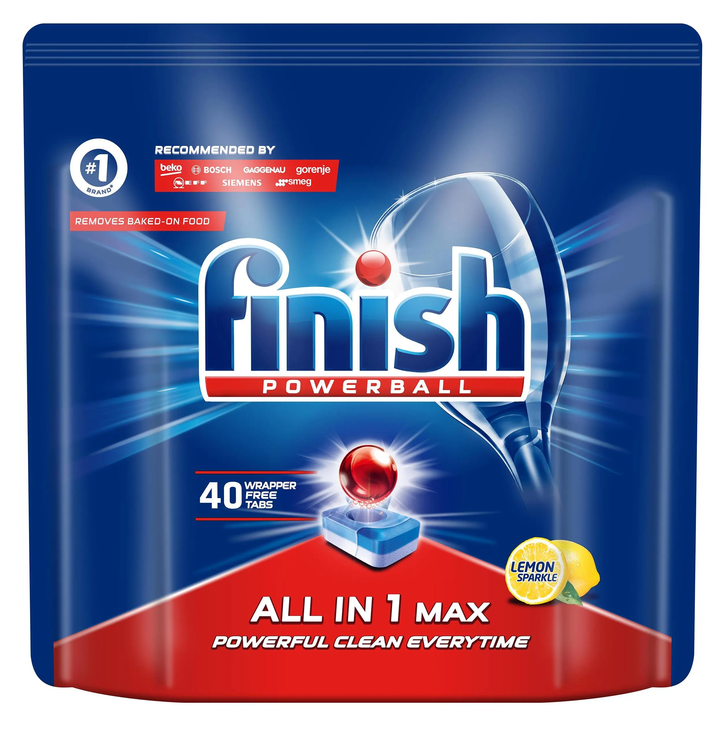 Tabletki do zmywarki Finish All-in-1 Max Cytrynowy 40szt.