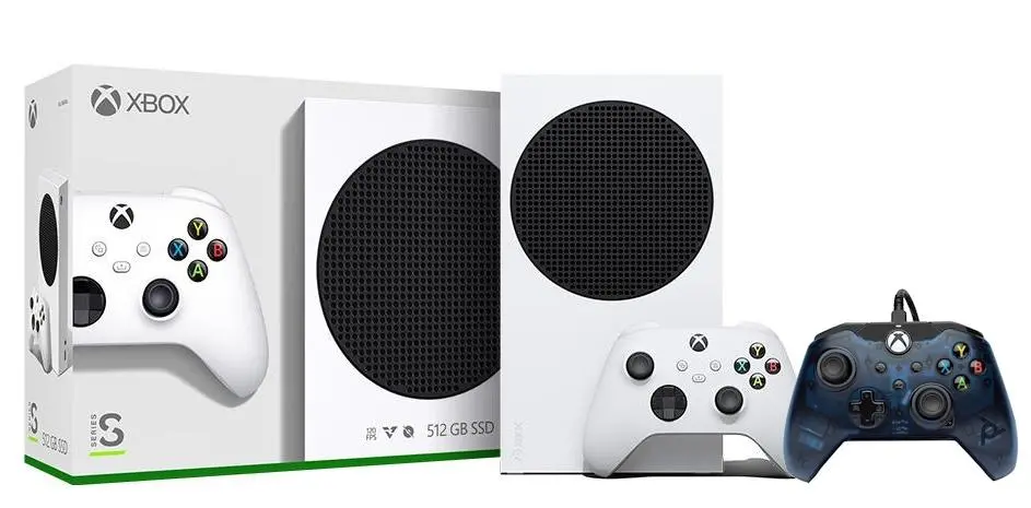 Konsola Xbox Series S 512GB + Pad przewodowy PDP Mindnight Blue