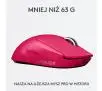 Myszka gamingowa Logitech G Pro X Superlight Magenta