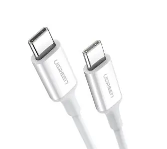 Kabel UGREEN USB-C do USB-C US264 60W 0,5m Biały