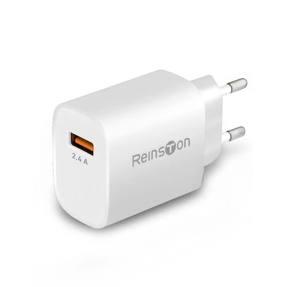 Ładowarka sieciowa Reinston ELSI013 USB-A 2.4A Biały