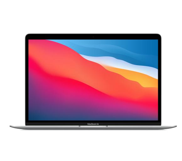 laptop Apple Macbook Air M1 13,3" Apple M1 - 16GB RAM - 512GB Dysk - macOS (srebrny) Cyrylica