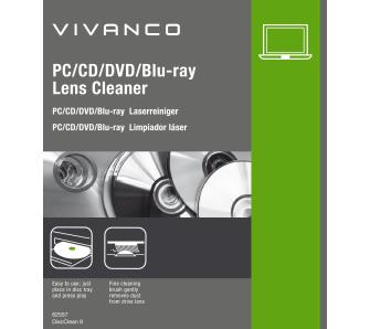 płyta czyszcząca Vivanco 62557 do CD/DVD/Blu-ray