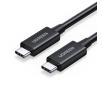 Kabel USB UGREEN USB-C Thunderbolt 3 100W 0.8m 8K Czarny