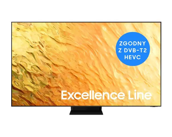 Telewizor Samsung Excellence Line Neo QLED QE65QN800BT 65" QLED 8K 120Hz Tizen Dolby Atmos HDMI 2.1 DVB-T2