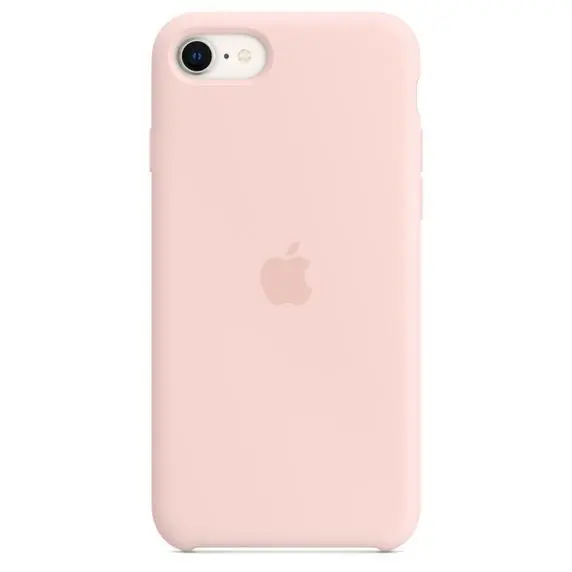 Etui Apple Silicone Case do iPhone SE 2022 Różowy