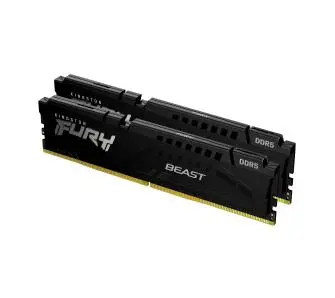 Pamięć RAM Kingston FURY Beast DDR5 32GB (2 x 16GB) 5200 CL40 Czarny