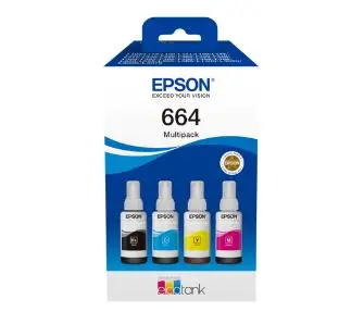 Tusz Epson EcoTank 664 C13T66464A Multipack Cmyk 280 ml