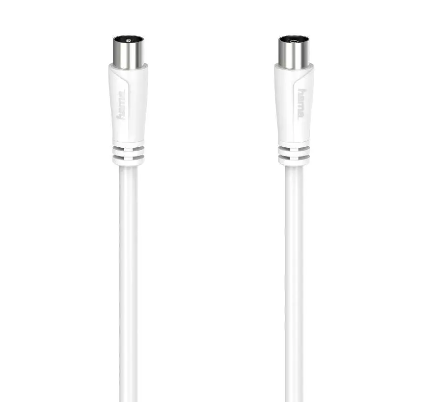 Kabel antenowy Hama 00205046 90dB 3m Biały