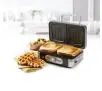 Opiekacz Domo DO9136C 3w1 Gofry Panini Muszle 1000W