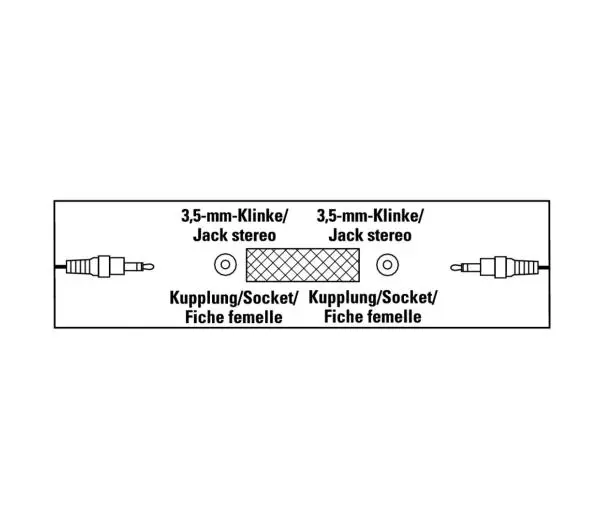 Hama 00205193 przedłużka jack 3,5mm