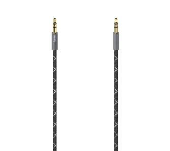 Kabel  audio Hama 00205129 Premium jack 3,5 mm - jack 3,5 mm / 0.75m