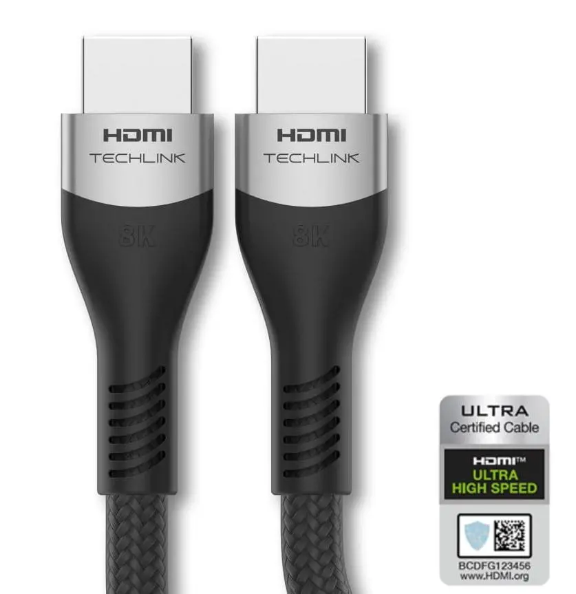 Kabel HDMI Techlink iWires Pro 711803 HDMI 8K 3m Czarny