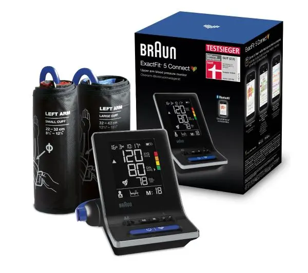 Braun ExactFIT 5 Connect BUA6350 Wykrywanie arytmii