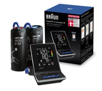 Ciśnieniomierz Braun ExactFIT 5 Connect BUA6350 Wykrywanie arytmii