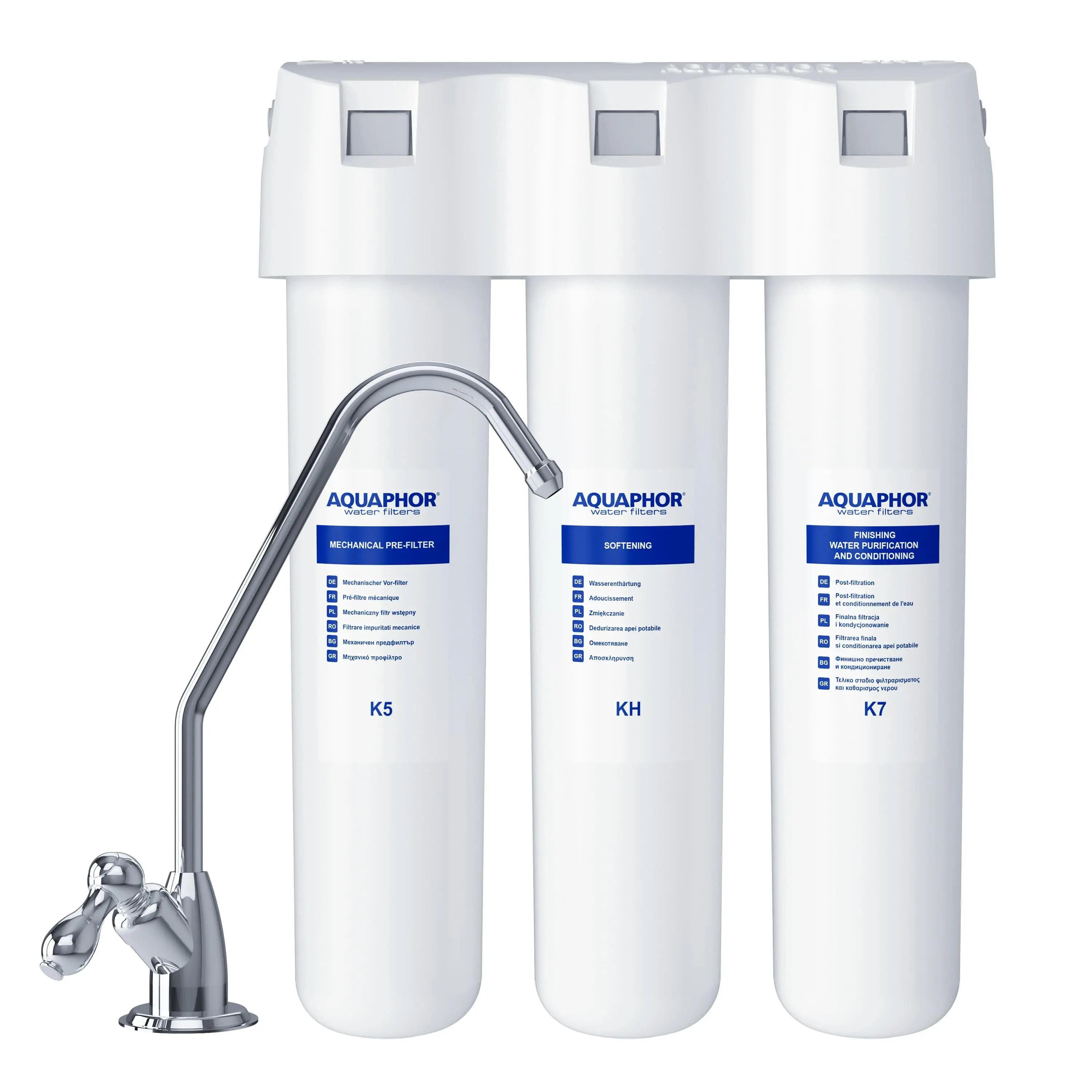 System filtrowania wody Aquaphor Kryształ AH Srebrny