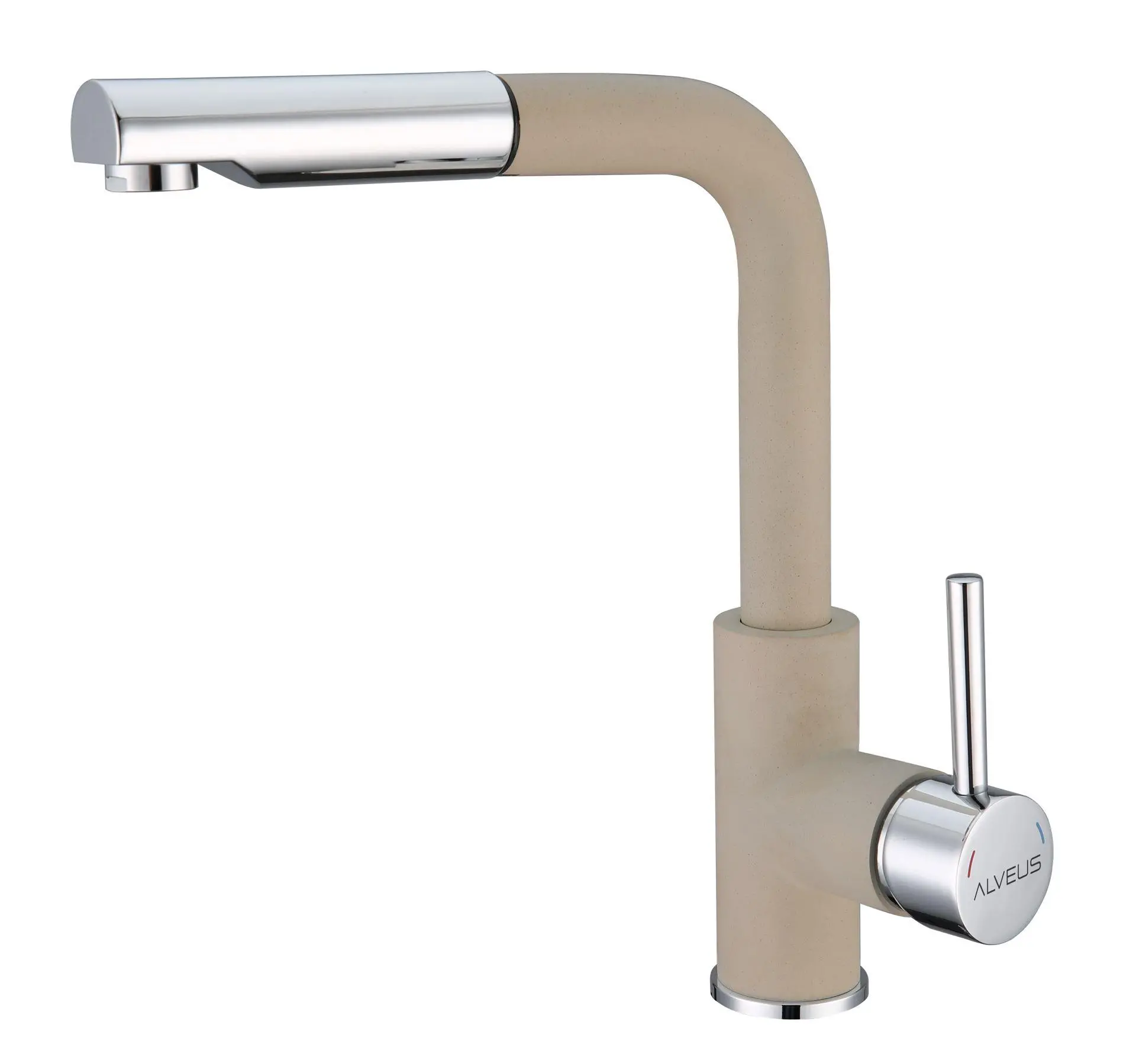 Bateria Alveus Siros 1129045 Chrom/Beżowy Stal szlachetna