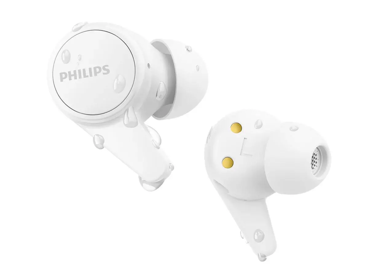 Słuchawki bezprzewodowe Philips TAT1207WT/00 Dokanałowe Bluetooth 5.2 Biały