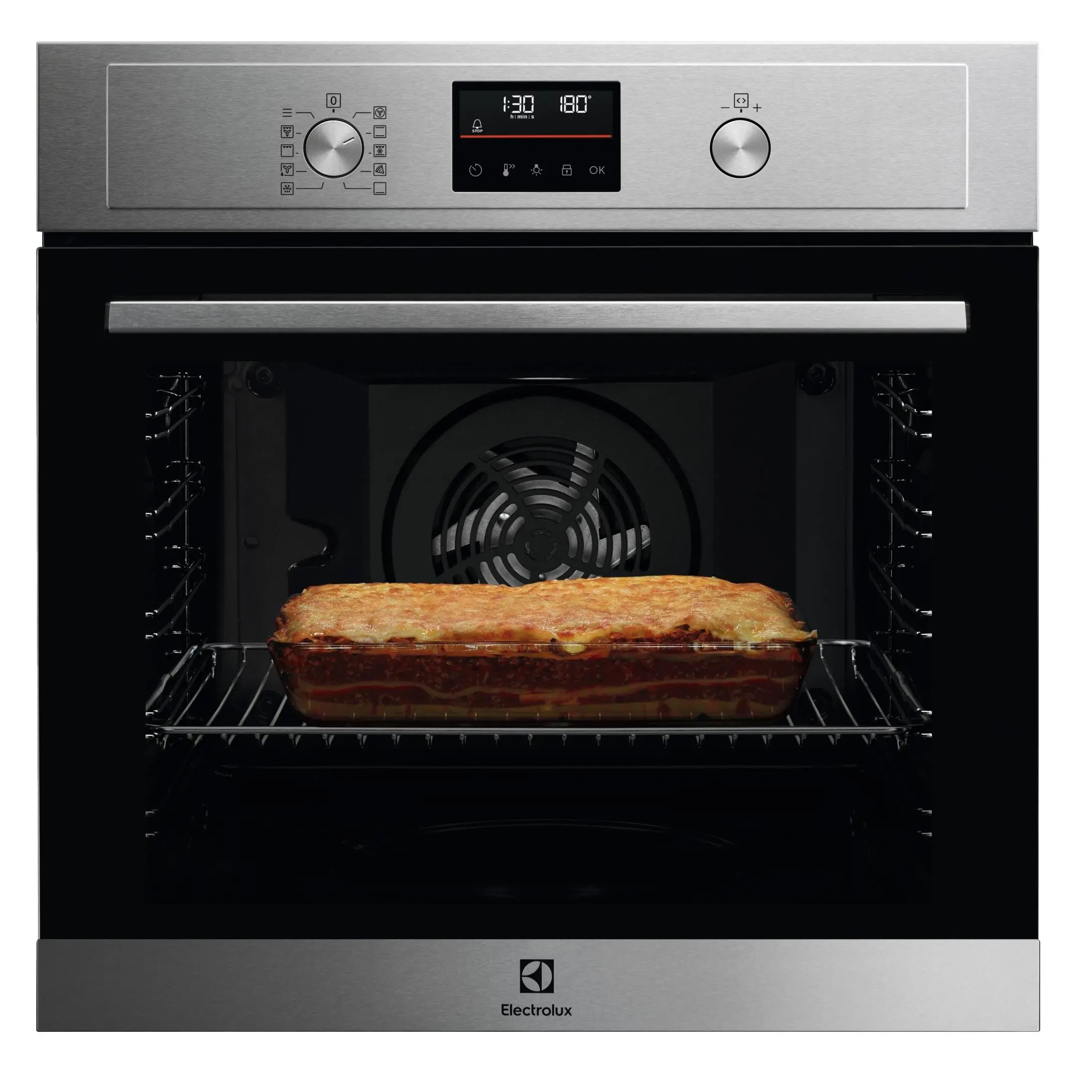 Piekarnik elektryczny Electrolux 600 SurroundCook EOF4P56X Termoobieg Czarny inox