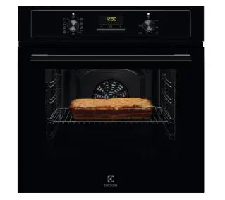 Electrolux 600 SurroundCook EOF3H50BK Termoobieg Czarny - Kup na Raty - RRSO 0%