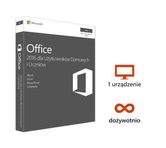 Program Microsoft Office 2016 dla Użytkowników Domowych i Uczniów Mac
