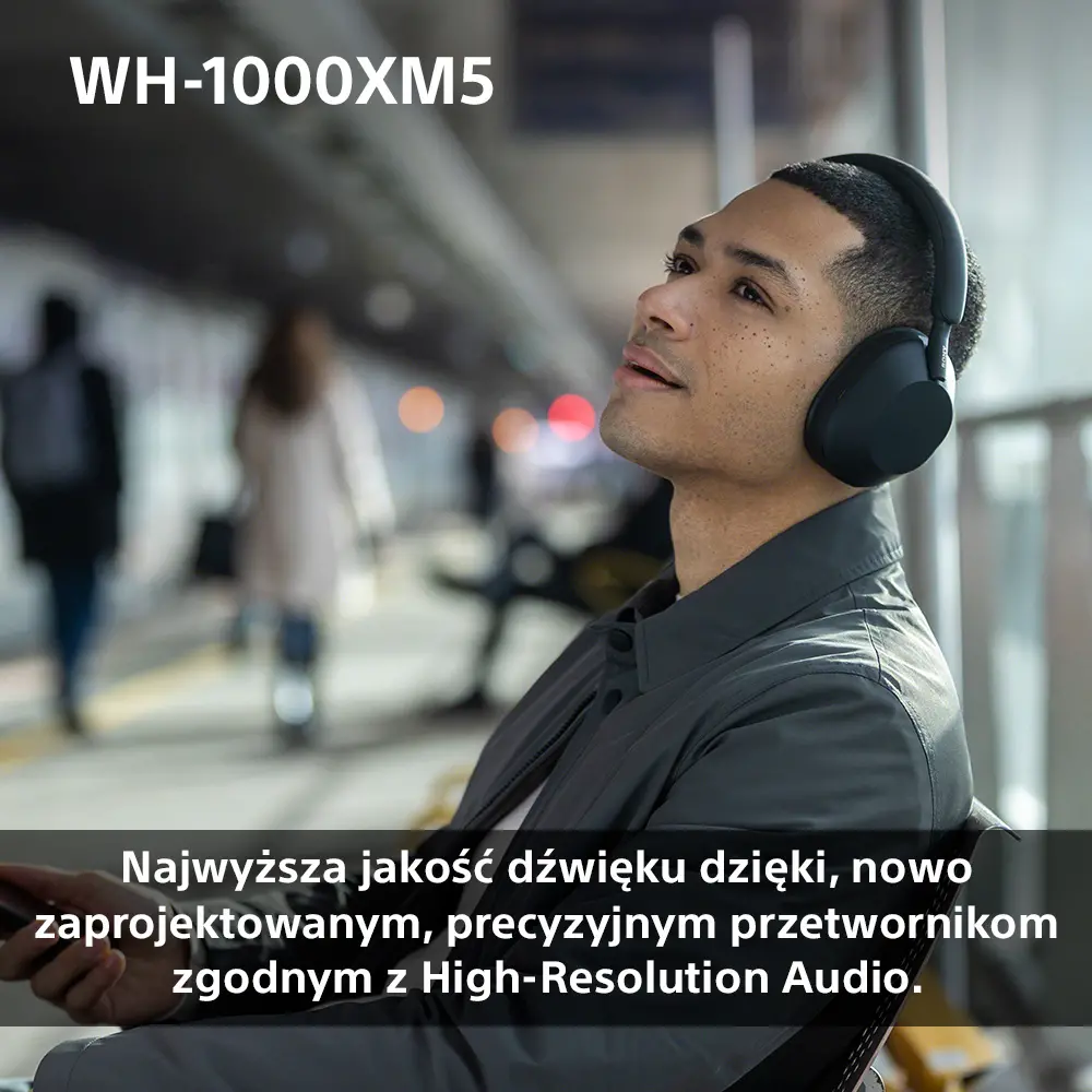 Słuchawki bezprzewodowe Sony WH-1000XM5 ANC Nauszne Bluetooth 5.2 Szary - Opinie, Cena - RTV EURO AGD Słuchawki bezprzewodowe Sony WH-1000XM5 ANC Nauszne Bluetooth 5.2 Szary - Opinie, Cena - RTV EURO AGD
