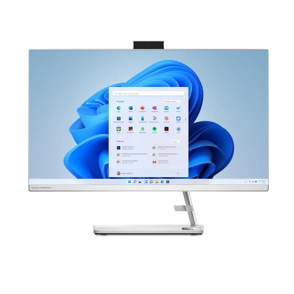Komputer Lenovo IdeaCentre AIO 3 27ALC6 F0FY0091PB R5 5500U 27" 16GB RAM 512GB Dysk SSD Win11 Biały