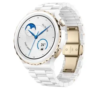 Smartwatch Huawei Watch GT 3 Pro Elegant 43mm GPS Biały