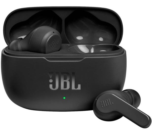 bezprzewodowe JBL Vibe 200TWS - dokanałowe - Bluetooth - czarny - Opinie, - RTV AGD