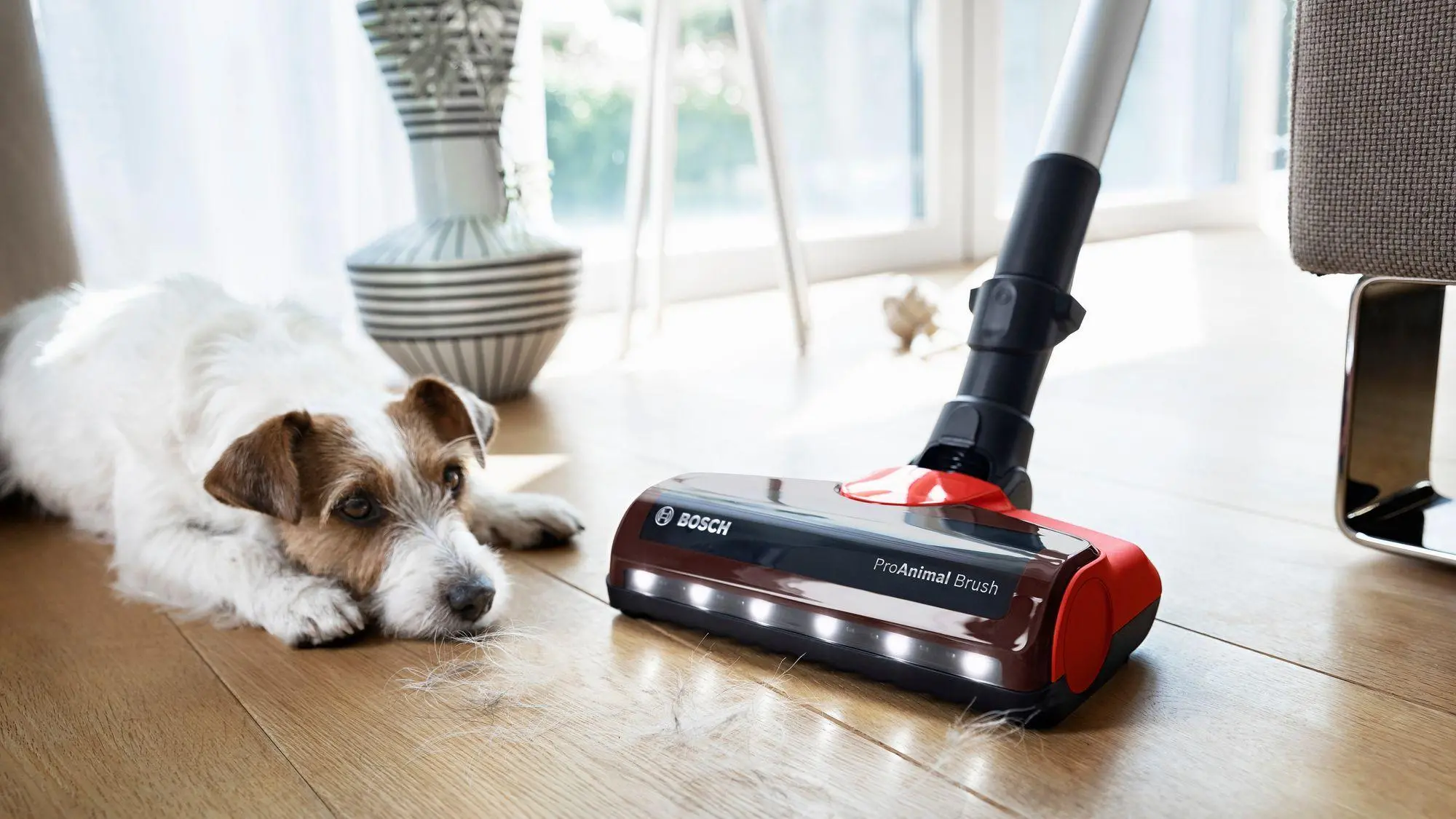 Odkurzacz Bosch Unlimited Serie 7 ProAnimal BCS711PET 40min Wymienny akumulator Mini elektroszczotka