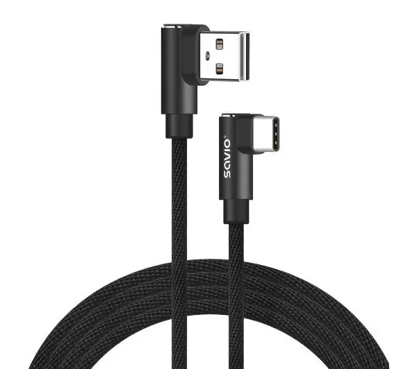 Zdjęcia - Kabel SAVIO CL-163 1m Czarny 