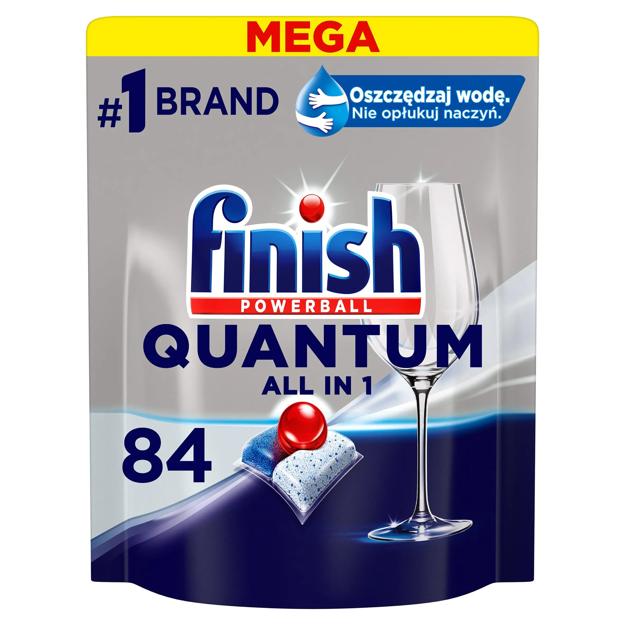 Kapsułki do zmywarki Finish Quantum Fresh 84szt.