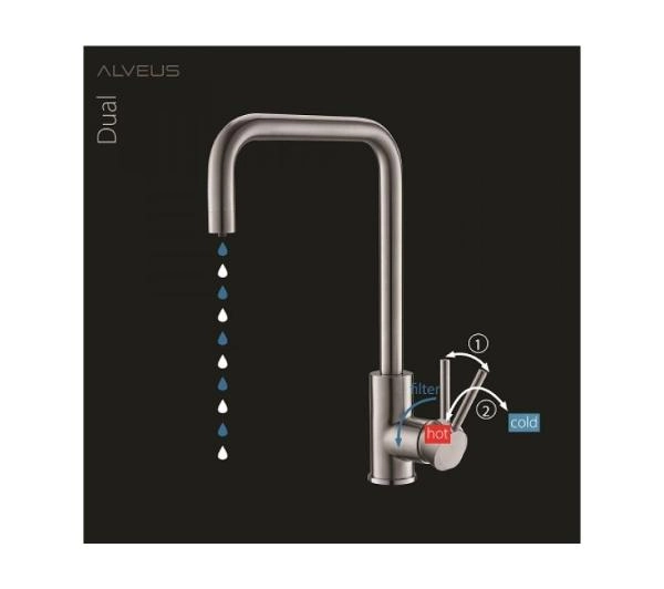 Alveus Dual 1139811 Beżowy Mosiądz - DRUGI -30%, ALBO 5-TY ZA 1ZŁ - Kup na Raty - RRSO 0%