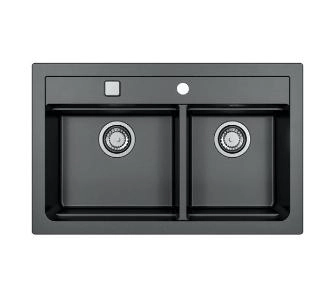 Zlewozmywak Alveus Atrox 50 1132002 Granitowy Czarny